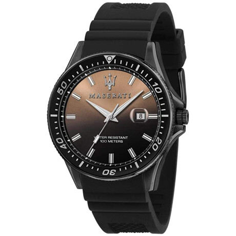 Reloj Maserati Fashion Silicona Negro 0