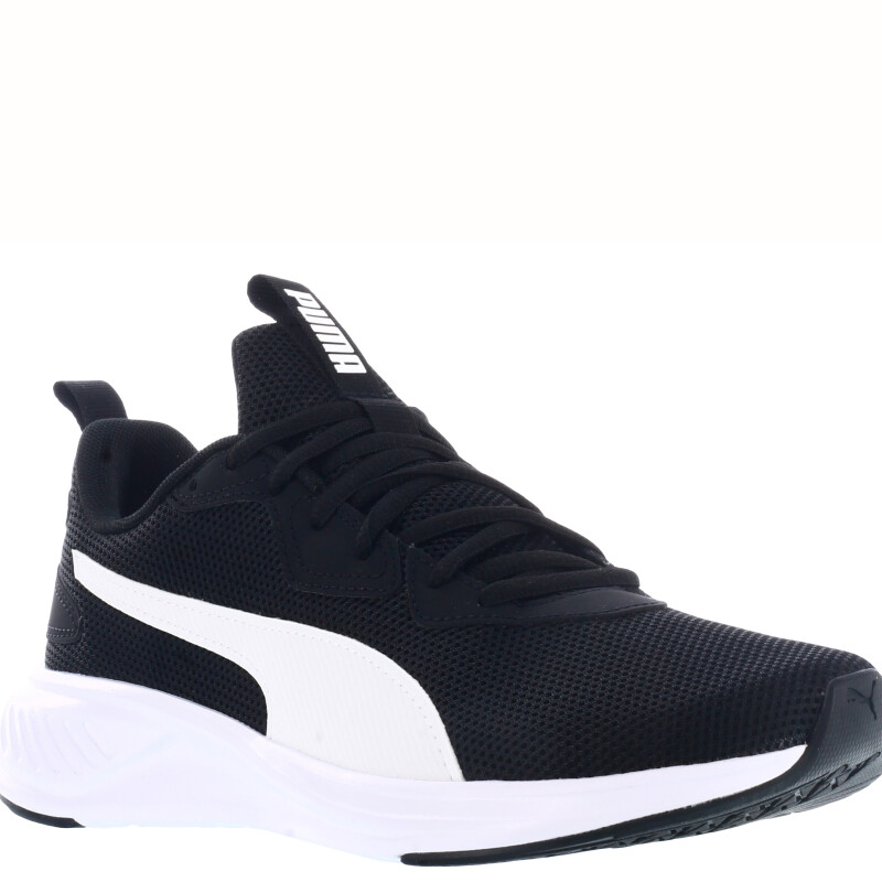 Championes de Hombre Puma Run Incinerate Mns Negro - Blanco