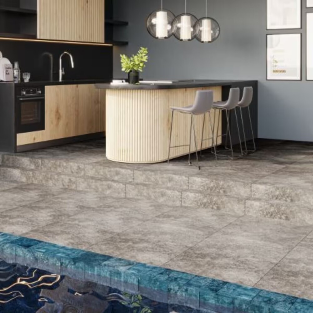 Porcelanato Element Natural Gr 61x61 cm Antideslizante y Rectificado Porcelanato Element Natural Gr 61x61 Cm Antideslizante Y Rectificado