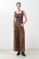 Jean culotte Mavis chocolate