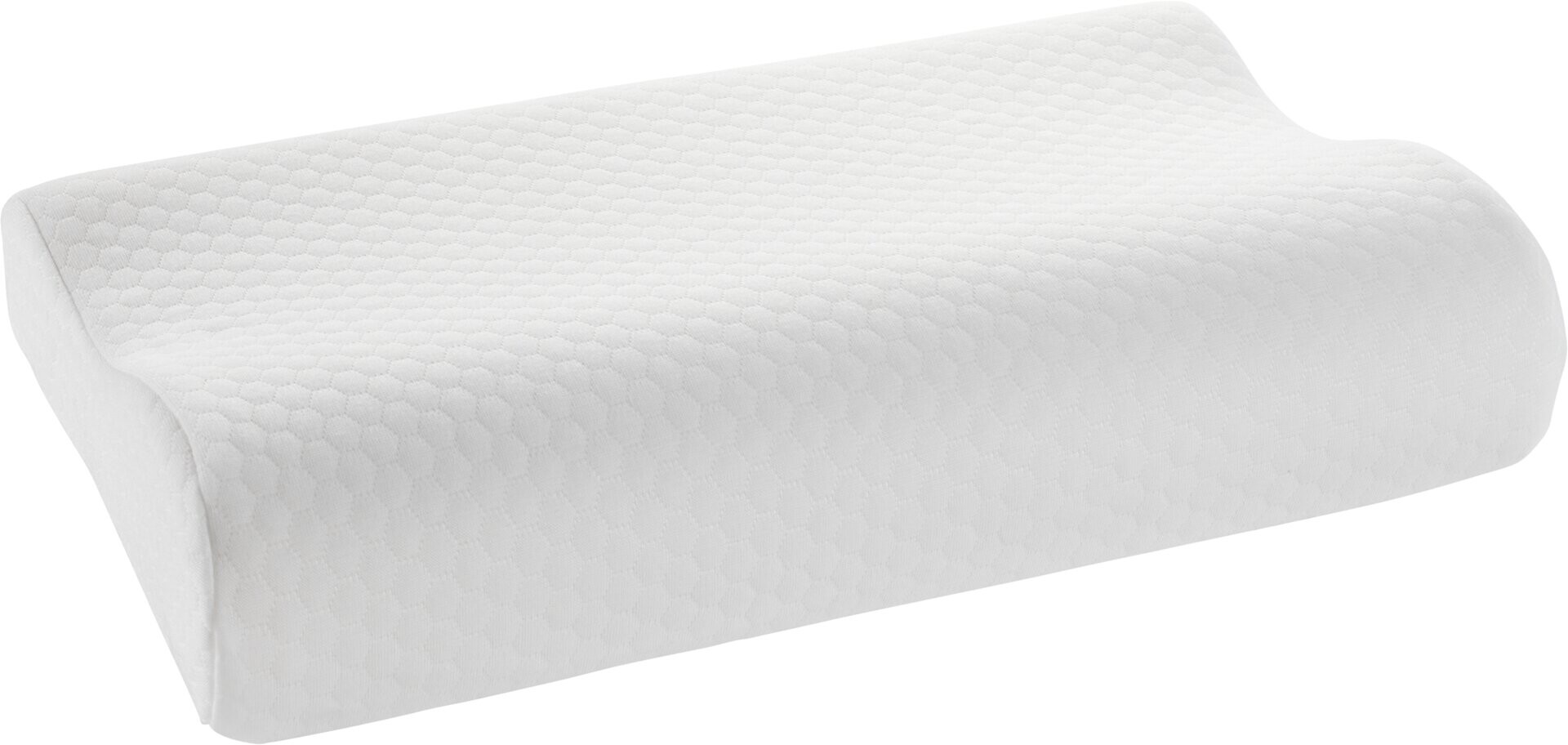Almohada espuma visco 30x47x9/7 VANSE - Blanco 