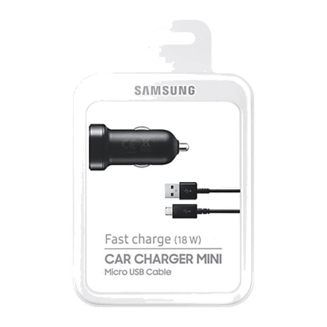 Cargador de Auto Samsung Carga Rápida con Cable Micro USB Micro USB