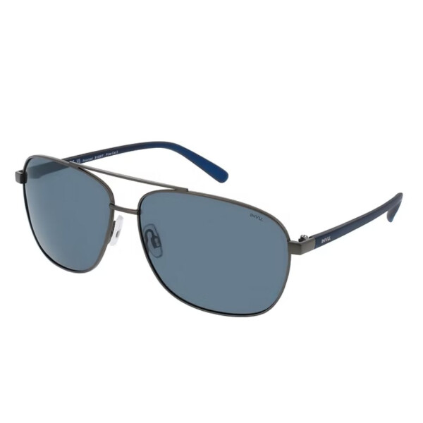 INVU B1008F M.Gun/Frosty Blue Polarized Invu B1008f M.gun/frosty Blue Polarized