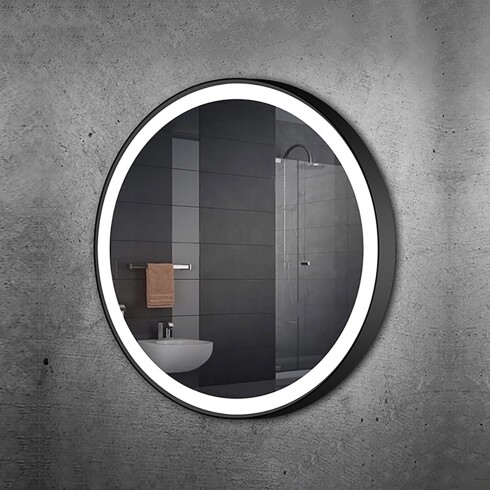 ESPEJO ANTIEMPAÑANTE PARA BAÑO DE 70X70 CON LUZ LED ENCENDIDO TIPO TOUCH AQUALIA 000