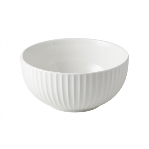 BOWL CERAMICA BLANCO C/RELIEVE 12X6CM Unica