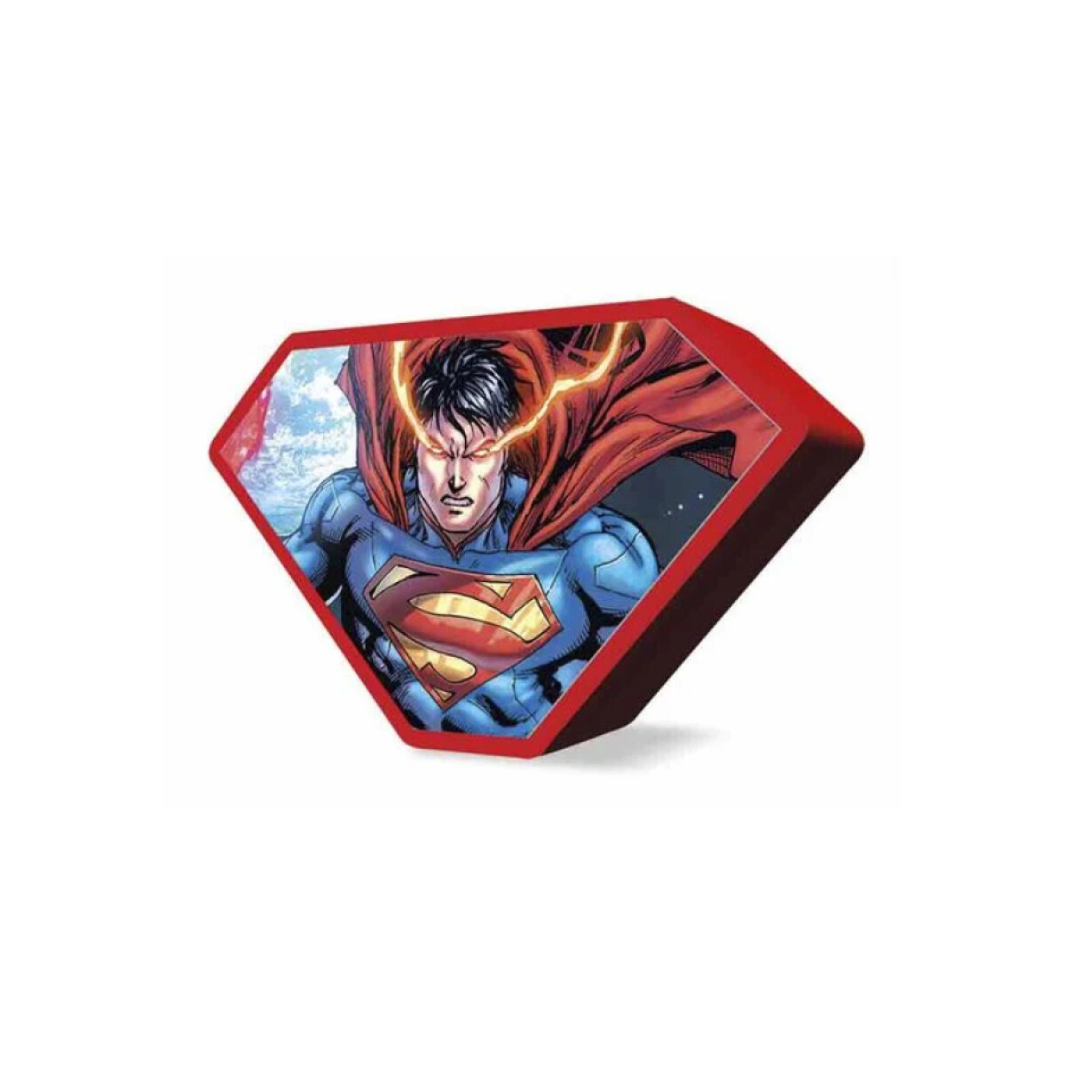 Puzzle 3D Logo Superman con lata decorativa - 300 piezas 