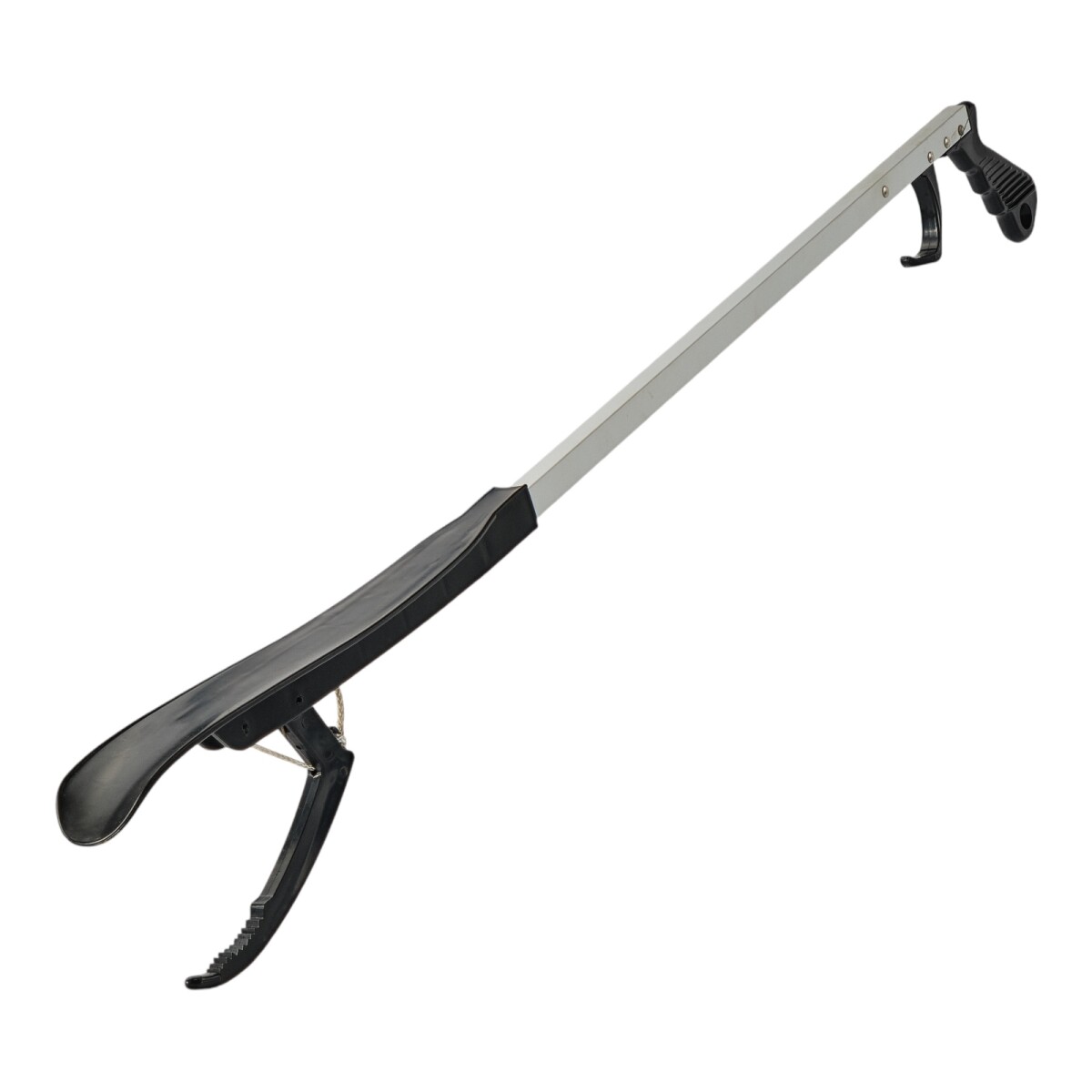 Pinza Gancho Brazo extensible agarra zapatos calzador 