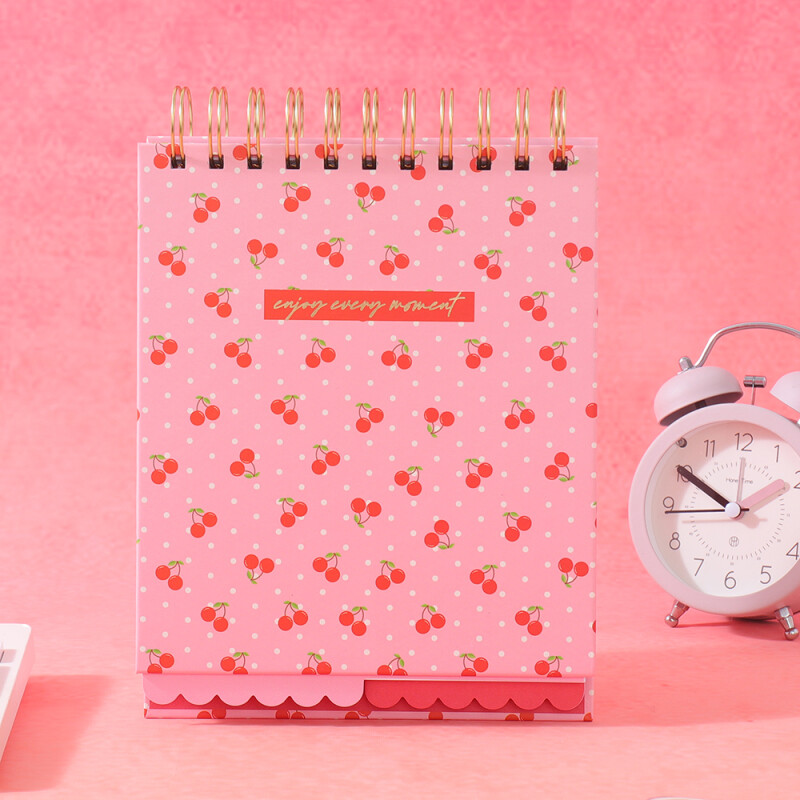 Libreta Tapa Dura Cherry - 100 Hojas Mixtas - Rosa Libreta Tapa Dura Cherry - 100 Hojas Mixtas - Rosa