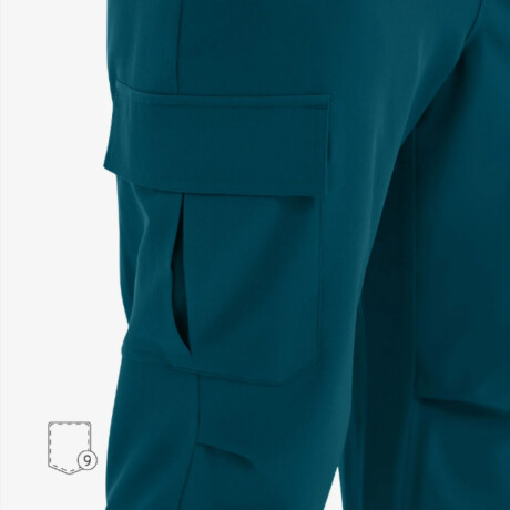 Ambo Rib unisex Petróleo
