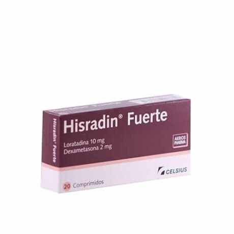 Hisradin Fuerte 20 Comprimidos Hisradin Fuerte 20 Comprimidos