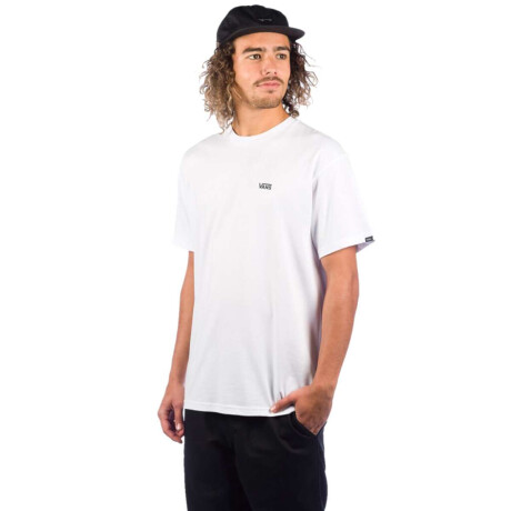 Remera MC Vans Mn Left Chest Logo Tee Blanco