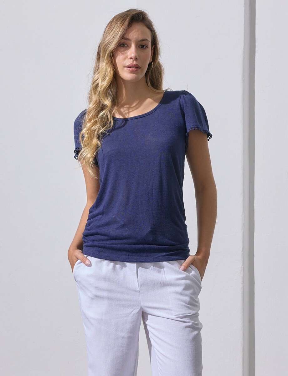 Remera Frunces - Azul 