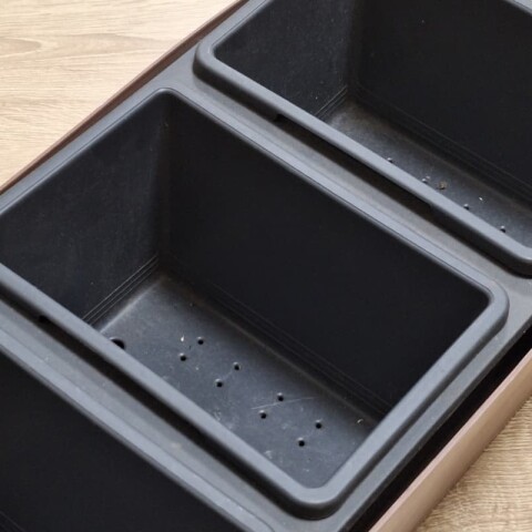 [OUTLET] Maceta Autoirrigable Triple Tramontina Marrón Sin Tapón ni Cuerdas [Incompleta sin caja] [OUTLET] Maceta Autoirrigable Triple Tramontina Marrón Sin Tapón ni Cuerdas [Incompleta sin caja]