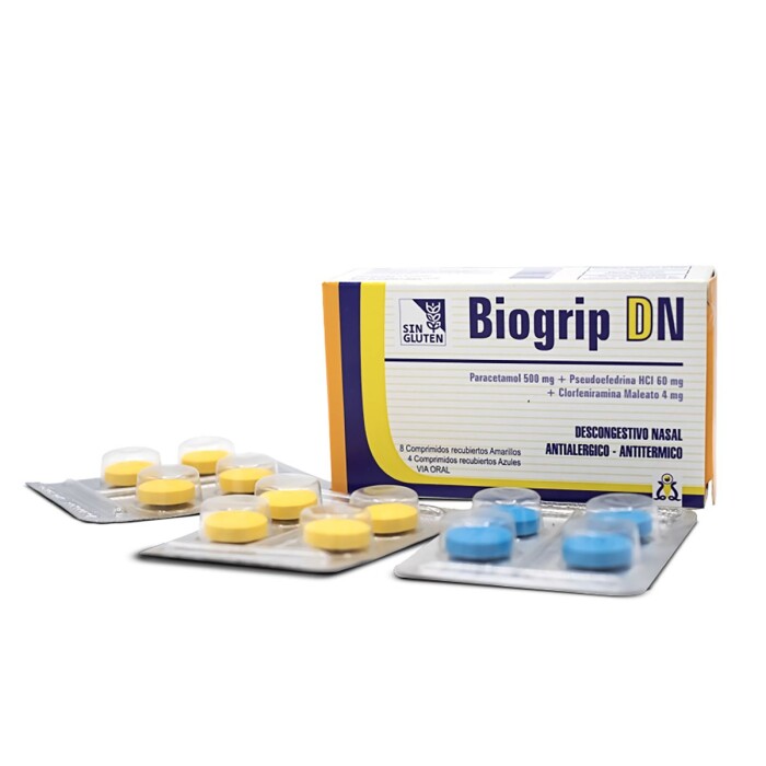 BIOGRIP DN CJ X 12 COMP. REC. única