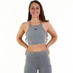 Fila Top Mujer Life Cross Gris Gris