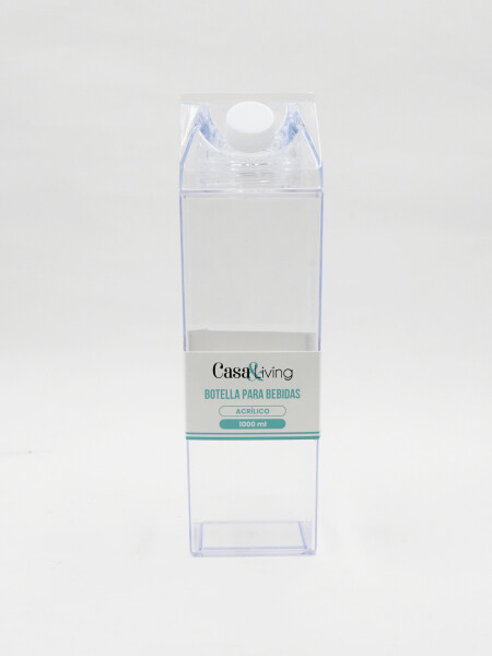 CAJA ACRILICO PARA BEBIDAS TRANSPARENTE