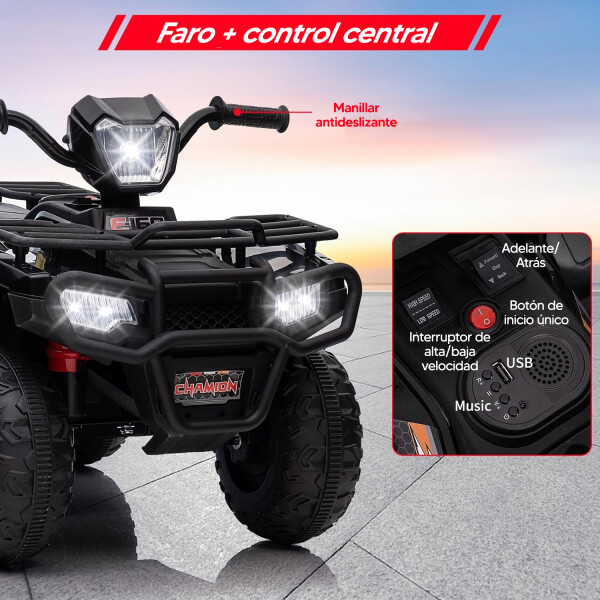 Cuatriciclo Eléctrico Atv Para Niños Pequeños CUATRICICLO ELECTRICO BJJC915