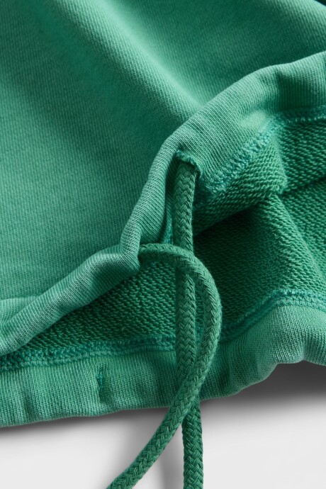 Buzo Canguro Logo Gap Poncho Hombre Irish Clover