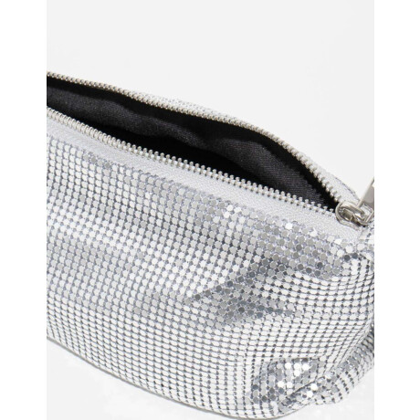 Cartera Formato City Plateado Niquel