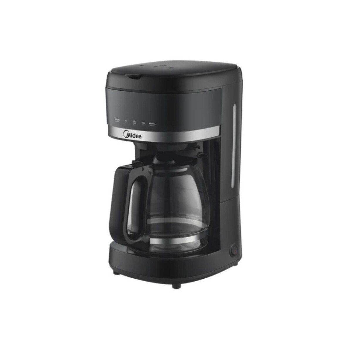 Cafetera Negra 1,5L con Panel LED y Temporizador - Modelo MA-D1502 - Midea 