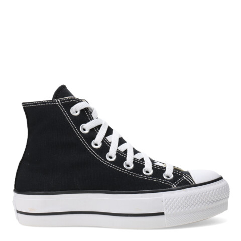 Championes Unisex Converse Chuck Taylor All Star Hi Negro - Blanco