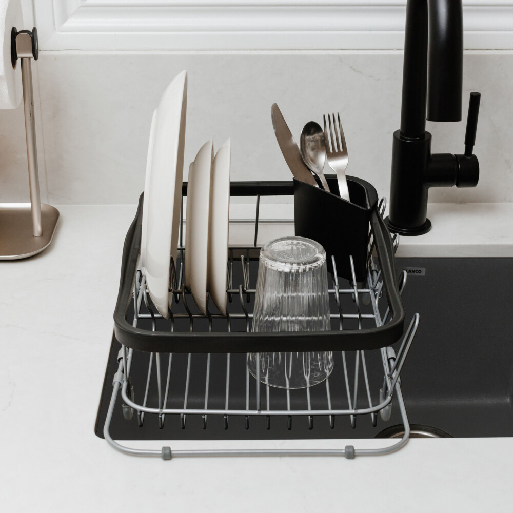 ESCURRIDOR NEGRO METAL UMBRA SINKIN