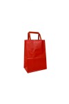 Bolsa lisa acuario 14x08x20 cm ROJO
