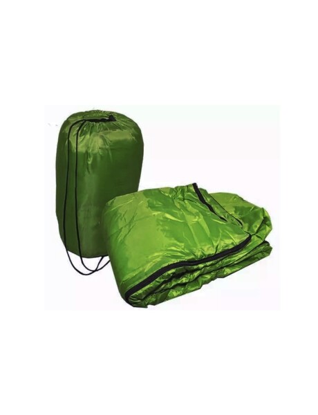 Sobre de dormir con capucha Verde