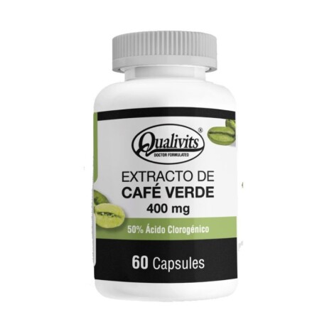 Extracto de Café Verde 400mg 60caps Qualivits Extracto de Café Verde 400mg 60caps Qualivits