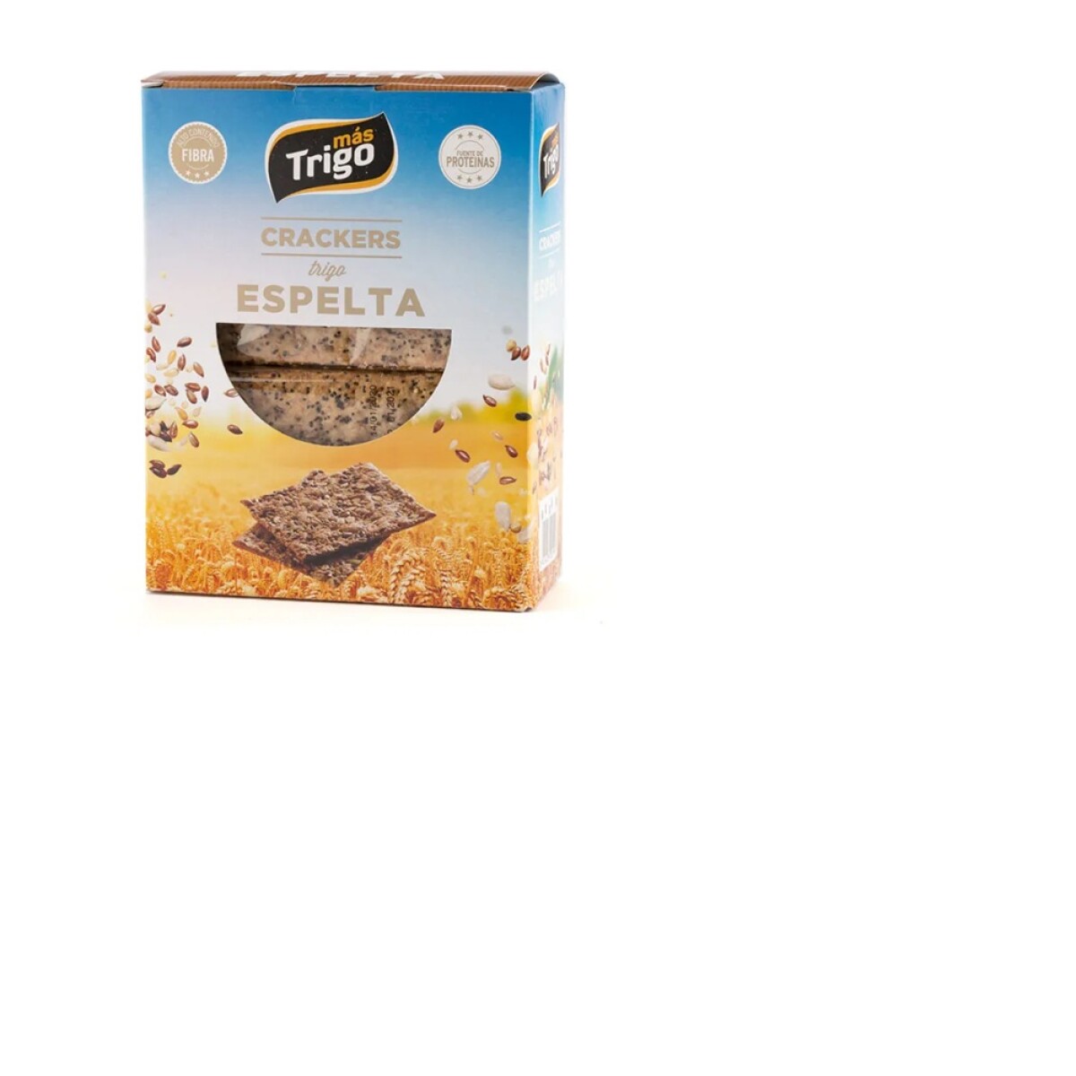 Galleta Cracker Más trigo MT001 Trigo Espelta 240GR ub 