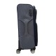 Juego Set Valijasx3 Azul con ribete naranja