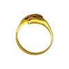 Anillo Derivación -Oro Bajo-Piedra Zirconia-AN8101 conpiedra