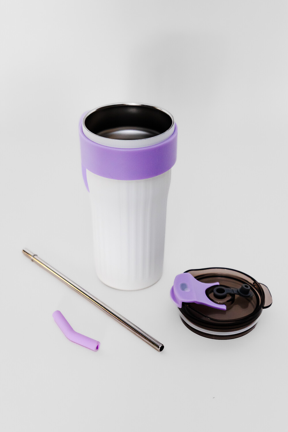 Vaso Con Tapa + Sorbito Patricio Estampado 3