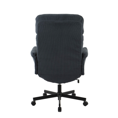 SILLA DE OFICINA GERENCIAL TELA-Y-METAL AZUL CICERÓN