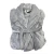 Bata de Cama Microfibra Home Class Talle P al XG GRIS