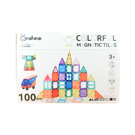 Juego magnético imanes 100 piezas Sc