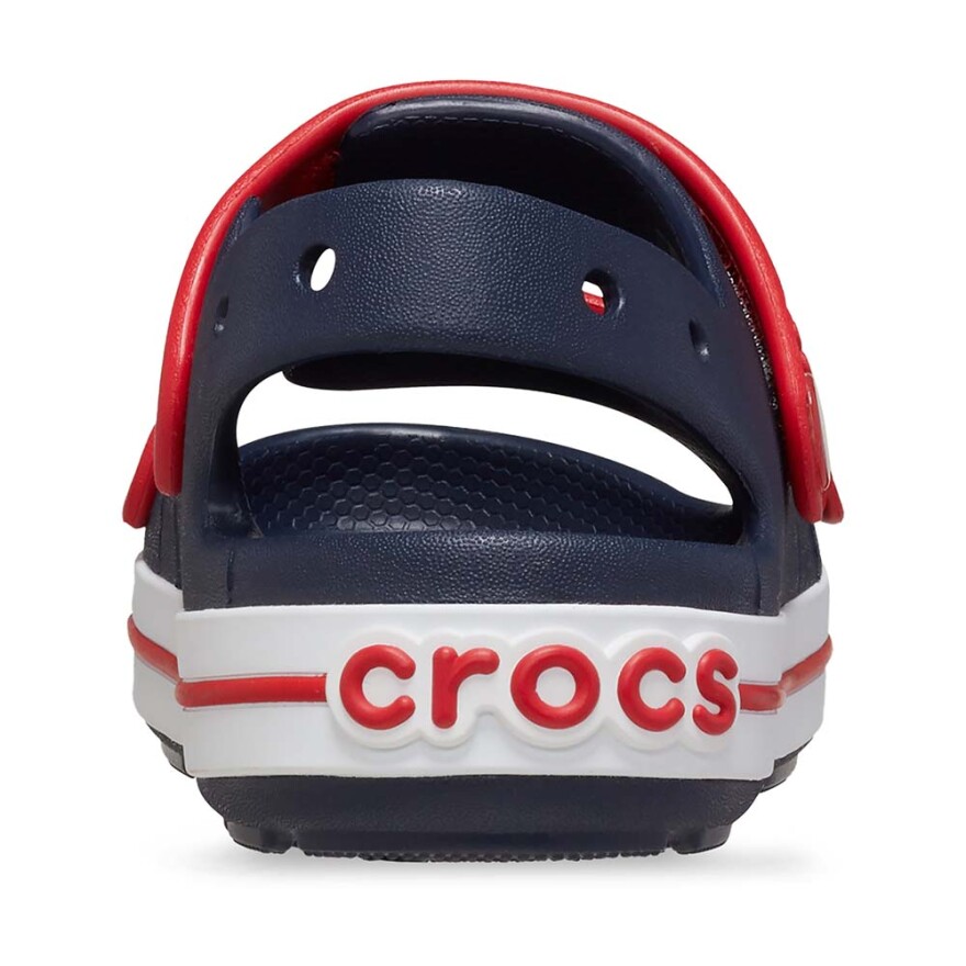 Sandalias Crocband Cruiser Sandal - Niños Navy/varsity Red