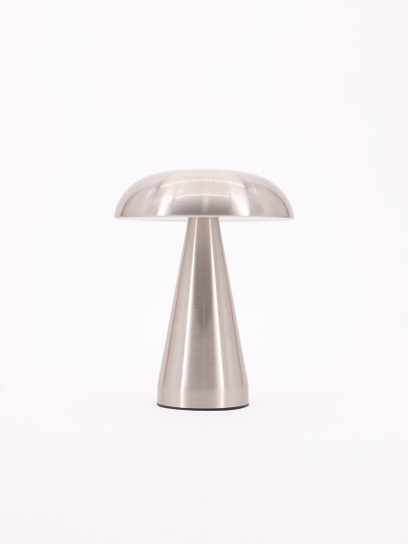 LAMPARA MUSHROOM SILVER USB PLATEADO