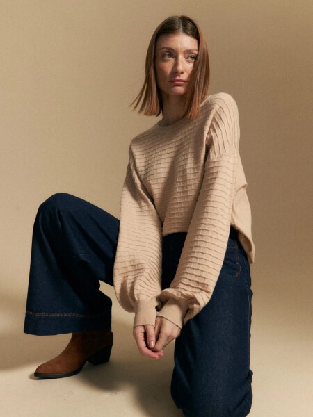 BUZO ALLIE ARBUS BEIGE