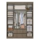 PLACARD NOBRE 4P RUSTICO BLANCO PLACARD NOBRE 4P RUSTICO BLANCO