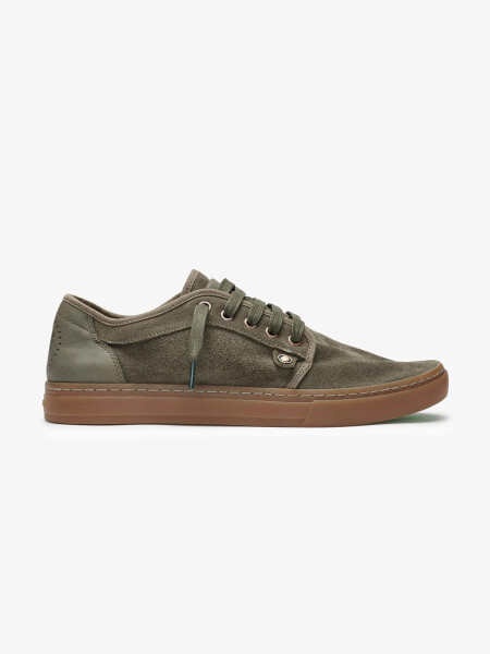SHOES HEISEI SUEDE DEEP KHAKI/GR