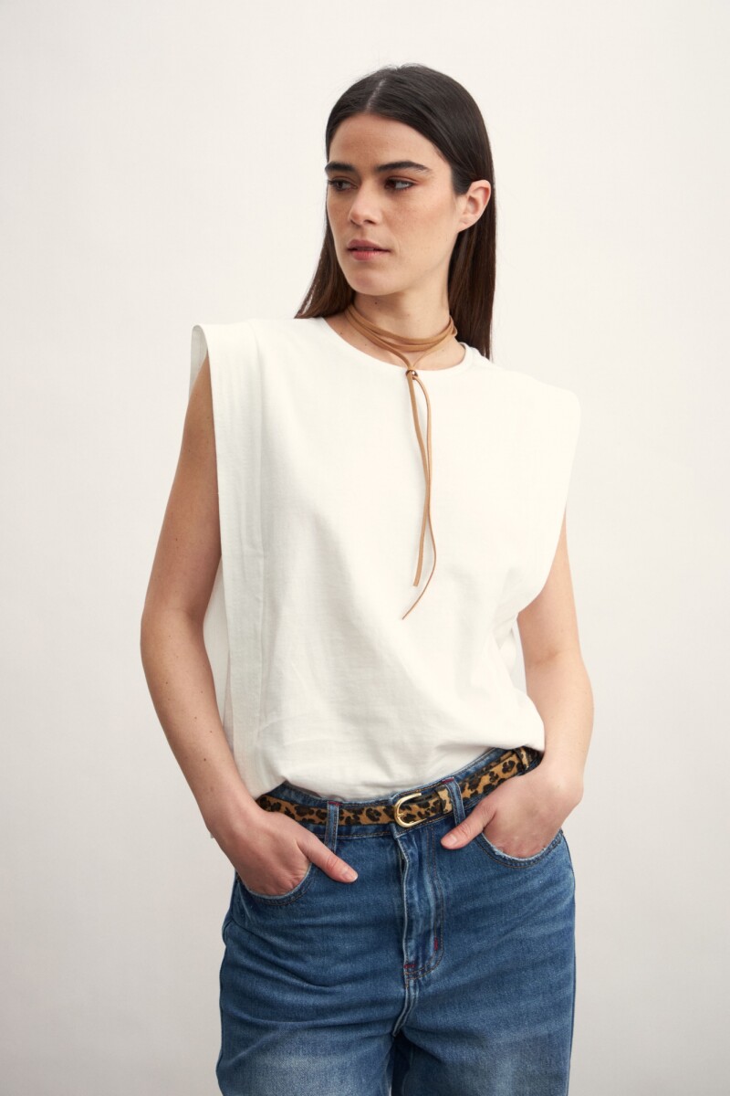 Remera Grisel - Blanco 