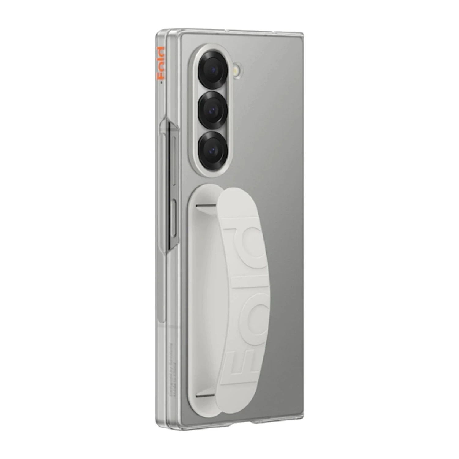 Funda Samsung Clear Case Transparente con Agarre para Galaxy Z Fold6
