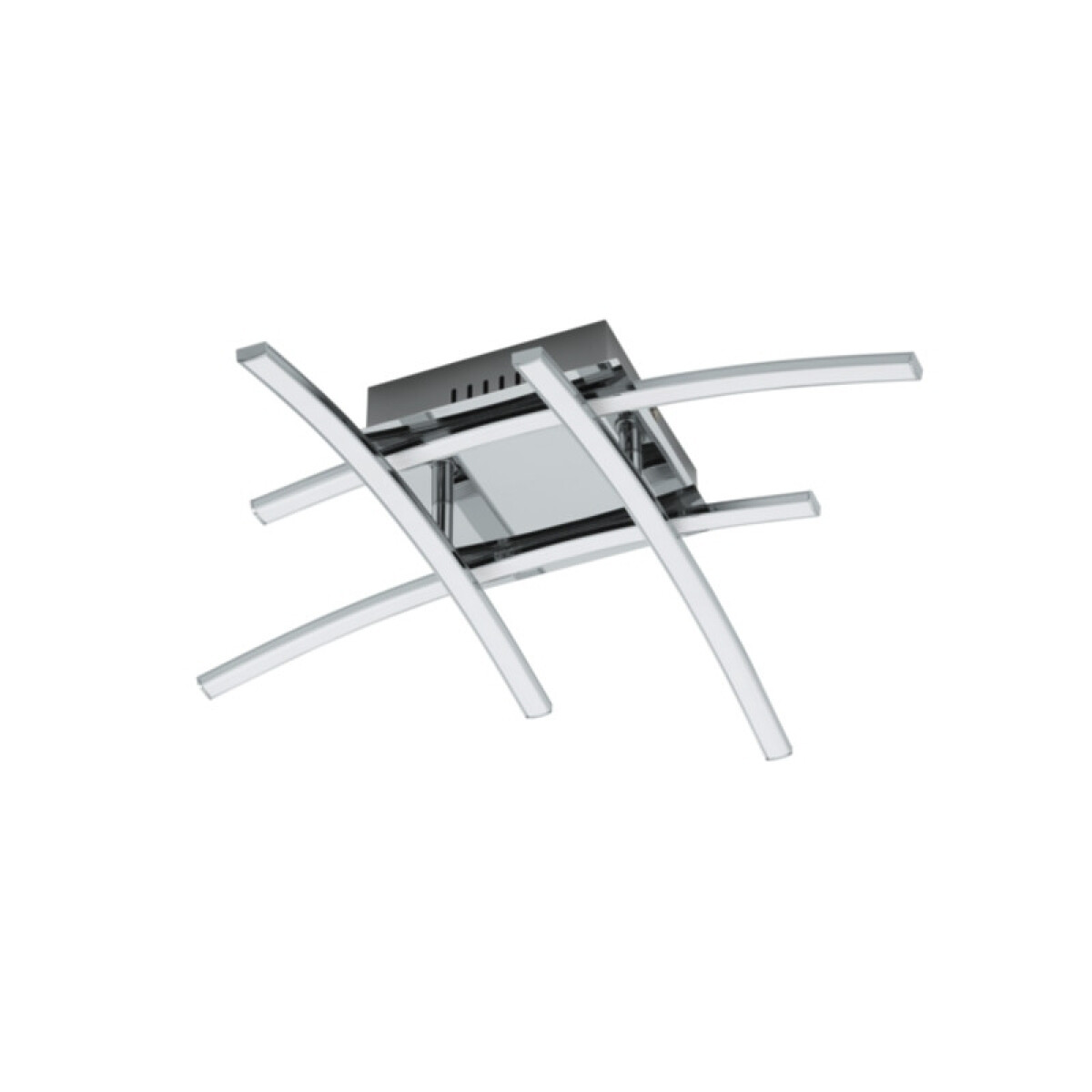 Lámpara de techo LED acero cromado 20W IP20 NEVADO - EG1146 