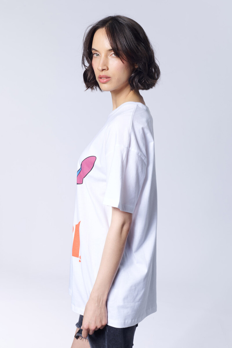 Remera manga corta Stitch