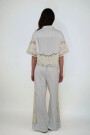 PANT WILD FLOWER Blanco