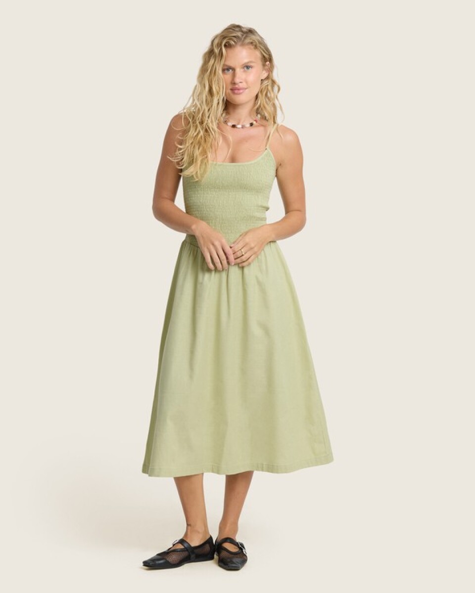 VESTIDO HIDDEN COVE MIDI DRS 