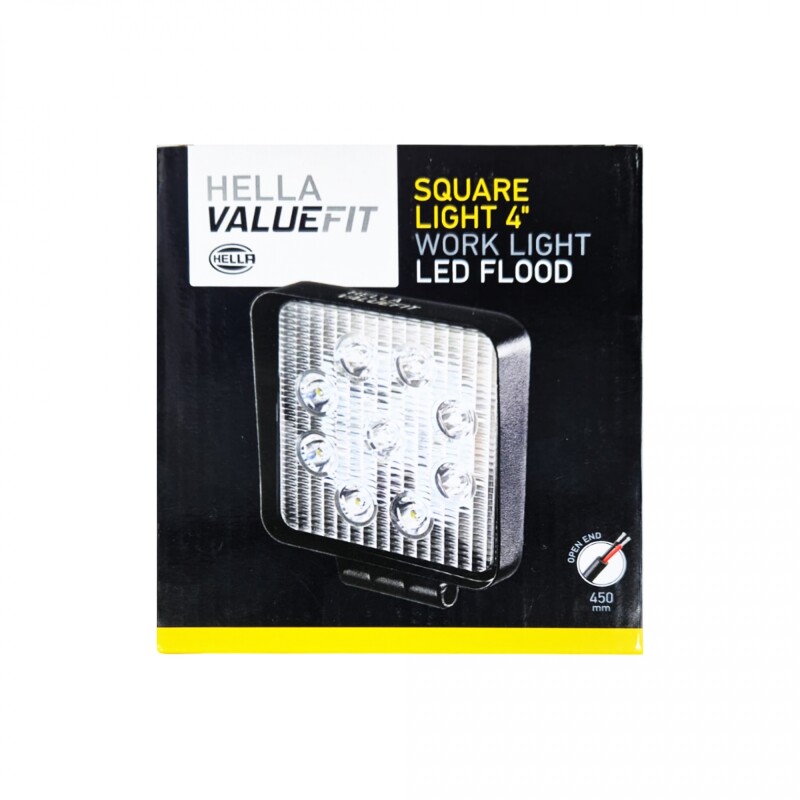 Hella Caminero Led Valuefit Cuadrado 1000Lm Hella Caminero Led Valuefit Cuadrado 1000Lm