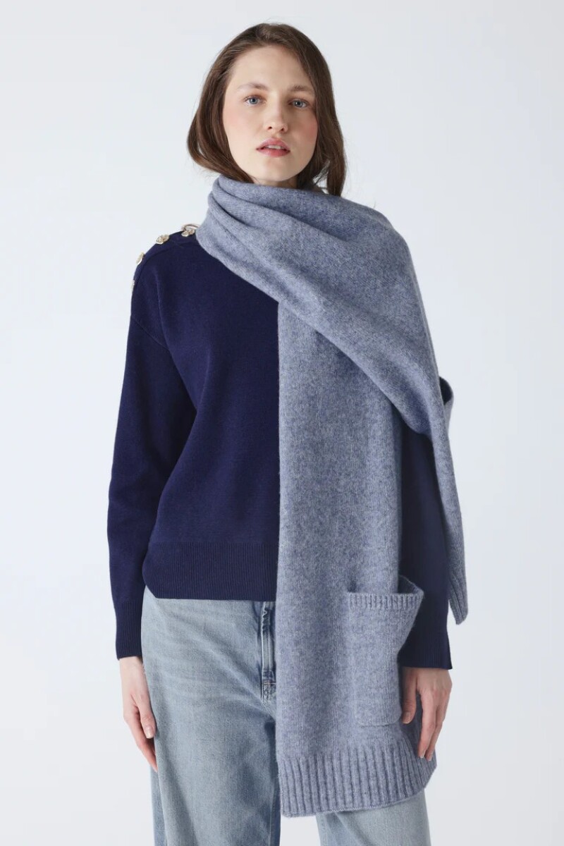 BUFANDA TEJIDO Denim
