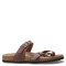 Sandalias de Mujer Miss Carol Birkana Marrón